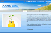 Tablet Screenshot of karg-mgt.de